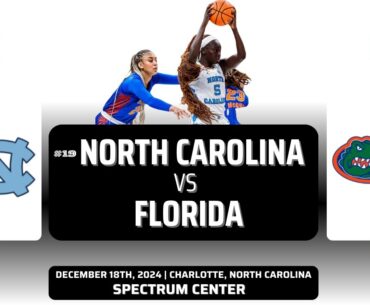 No. 19 North Carolina vs Florida | 2024 Jumpman Invitational | 12.18.24