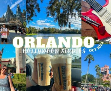 Dutch Bros Coffee, Hollywood Studios | FREE round of Fantasia Mini Golf | ORLANDO DAY 6, OCT 2024