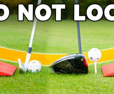 Do Not Look at the Golf Ball: Do This Instead