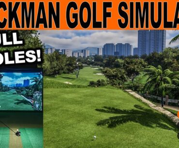 Trackman Golf Simulator: Playing 9 Holes in Hong Kong with Trackman iO!