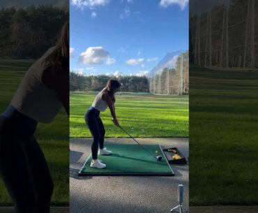 Mia Baker #golf #golfswing #shorts