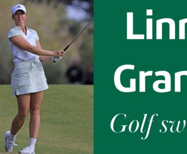 Linn Grant Golf Swing