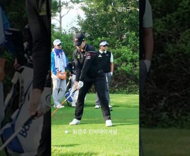 [김민규]프로 우드는 이렇게 깔끔하게 때립니다  #golf #klpga #kpga #골프스윙 #골프레슨