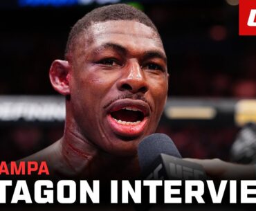 Joaquin Buckley Octagon Interview | UFC Tampa