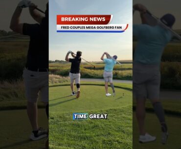 FRED COUPLES HUGE FAN! #golf #golfer #golflife #golfshorts #golfswing #golfhumor #pleaseletusgolf