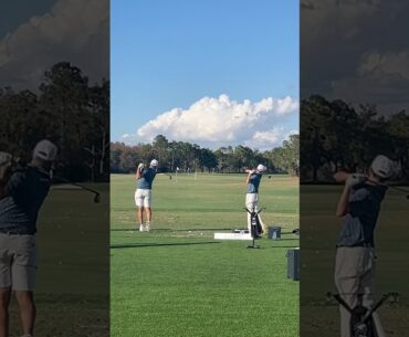 Matt Kuchar and son Carson Kuchar @ 2024 PNC Championship Pro-Am #golf #golfswing #pga #pgatour