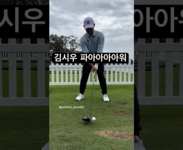김시우의 파워샷 부럽다 #골프스윙 #골프연습 #골프 #golfswing #golf #김시우프로 #드라이버샷