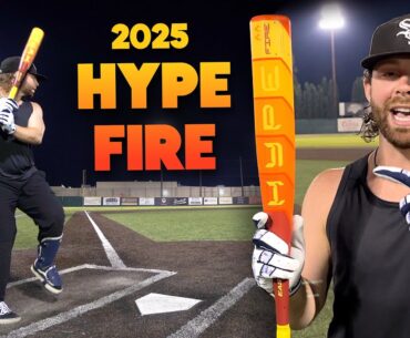 Hitting with the 2025 EASTON HYPE FIRE | USSSA Baseball Bat Review