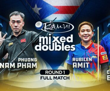 YEN VI/NAM PHAM vs AMIT/BIADO ▸ Kamui Mixed Doubles 2024
