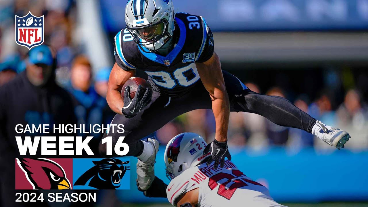 Arizona Cardinals vs. Carolina Panthers Game Highlights | NFL 2024 Season Week 16 Arizona Cardinals vs. Carolina Panthers Game Highlights | NFL 2024 Season Week 16