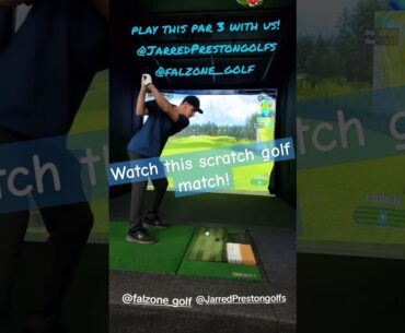 Clutch Shots & Heated golf Rivalry - 1v1 Golf Battle. #golflife #golf