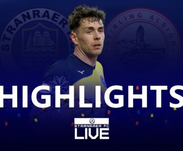 Highlights | Stirling Albion 1-1 Stranraer, 21 December 2024