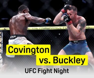 Colby Covington vs Joaquin Buckley | UFC Fight Night | DAZN Highlights