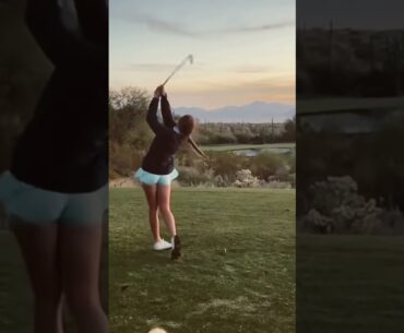 #golf  #golfgirl  #golfswing  #sports   #golfer