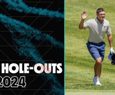 Best Of: LIV Golf League's Top Hole-Outs of 2024