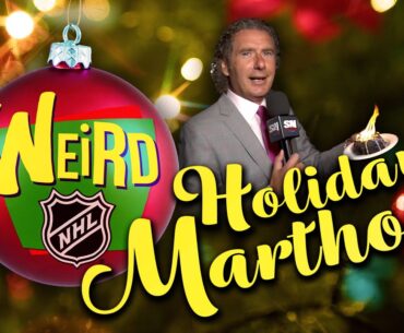 Weird NHL Holiday Marathon 🤪🏒🎅🏻 | Nearly 16 Hours of Weird NHL Bloopers! 🎁
