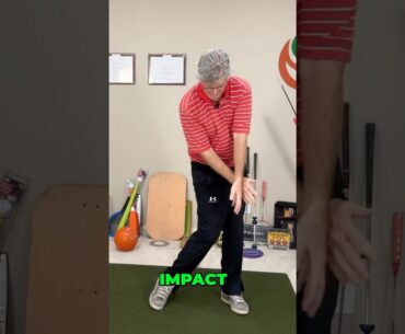 Play Cross handed? It’s a great versatile practice drill! #shorts #golf #golfswing #over50