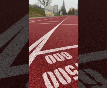 no on concrete! Nike Maxfly #spikes #running