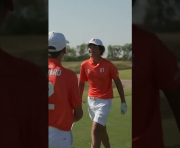 Junior golfer makes awesome hole-in-one!
