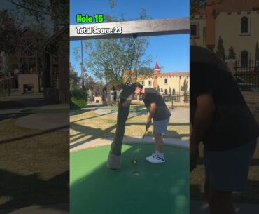 Can I Break A Mini Golf COURSE RECORD?? (Holes 13-18)