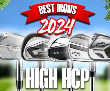 The BEST irons for HIGH handicap golfers in 2024!