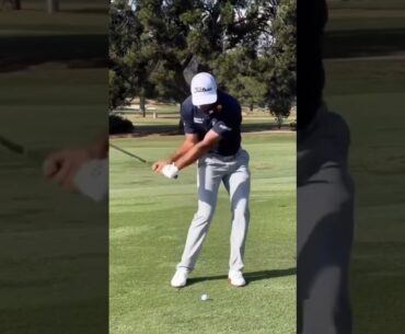 PGA Max Homa Iron Swing & Slow Motion Golf Lesson
