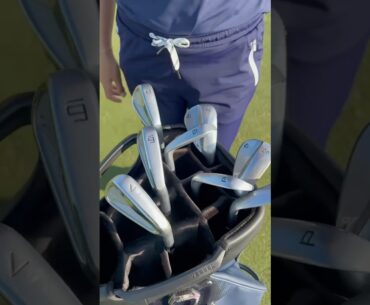 Let's organize my new Vessel bag with me ❤️ #vesselgolf #craftedforthedriven #asmr #golf