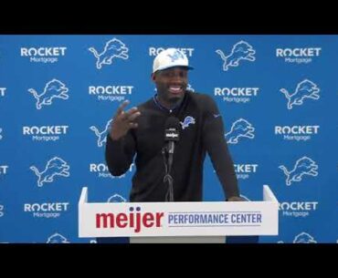 Lions Scottie Montgomery: Kids Got Snake for Christmas + "Windshield" Mindset for San Fran Return