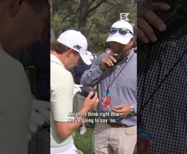 Matt Fitzpatrick's CURIOUS Ruling 🤔