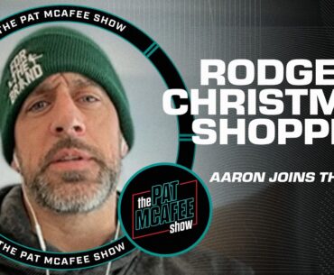 Aaron Rodgers talks Christmas shopping for his girlfriend & Jets teammates 🎁 | The Pat McAfee Show