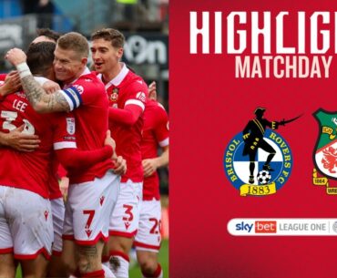 HIGHLIGHTS | Bristol Rovers vs Wrexham