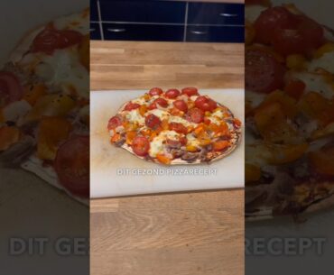 Laag Kcal Pizza Recept Voor Vetverlies (650 kcal)