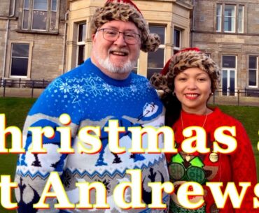Big Golf Christmas Special! Christmas Day at @thehomeofgolf playing The Old Course!