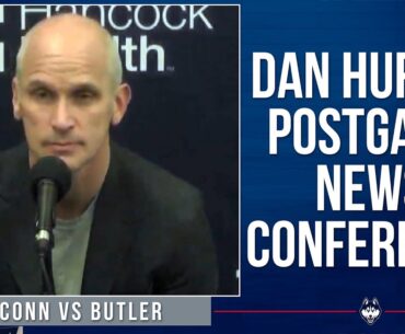 Dan Hurley talks UConn win over Butler, dealing with criticism and 'outside noise' | SNY