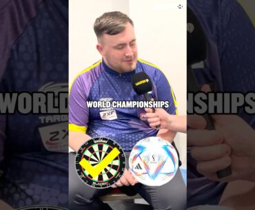 Quick-fire questions with Luke Littler 👀 🎯