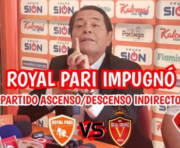 🗣️"Royal Pari está ejerciendo su derecho a la defensa" Victor Hugo Perez, asesor legal de Royal Pari