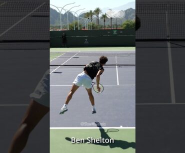 Ben Shelton Serve - Slow Motion #shorts