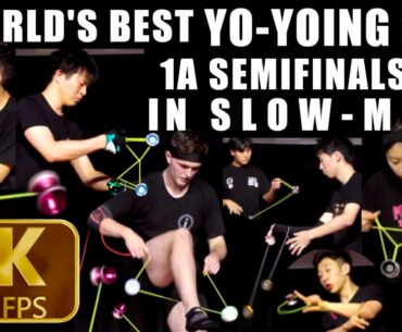 WORLD'S BEST YOYOING IN SLOWMO #3 [120FPS] WYYC 2024 1A SEMIFINALS - BY YOYO CONTEST CENTRAL