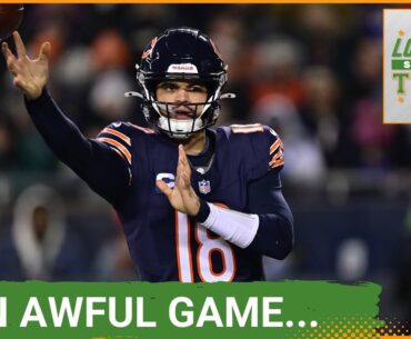 That's one of the ugliest NFL games we've seen
