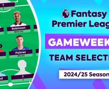 FPL GW19: TEAM SELECTION | Invest in Palace? | Gameweek 19 | Fantasy Premier League 2024/25 Tips