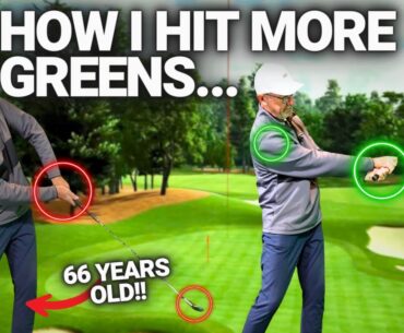 Senior Pro Golfer Reveals the Easiest Way to Hit MORE Greens!