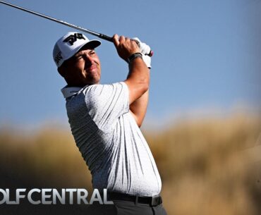 Golfers battling through wind at World Wide Technology Championship | Golf Central | Golf Channel