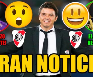 😀 ¡GRAN NOTICIA! 😀 | El MEJOR REFUERZO para GALLARDO | La VUELTA de un EX RIVER muy QUERIDO