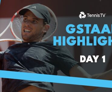 Thiem Battles Varillas, Fognini & More Feature | Gstaad 2024 Highlights Day 1