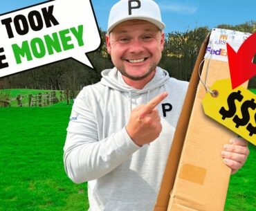 I got paid BIG MONEY to use these GOLF CLUBS!