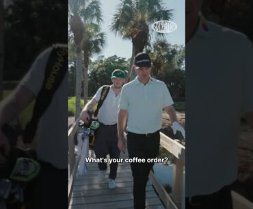 Justin Rose's GO TO Coffee Order ☕️