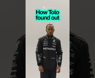 How Hamilton told Mercedes he was leaving