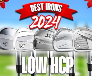 The BEST irons for LOW handicap golfers in 2024!