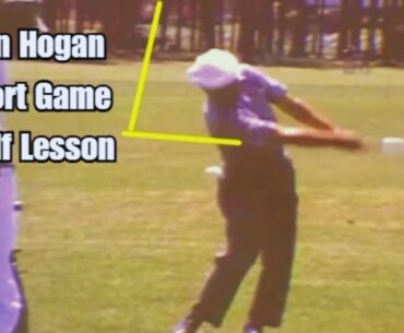 Ben Hogan Golf Swing Lesson | Master Chipping & Pitching Short Game Secrets