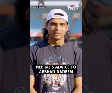 Neeraj Chopra calls on Pakistan government to support javelin thrower Arshad Nadeem | Sports Today